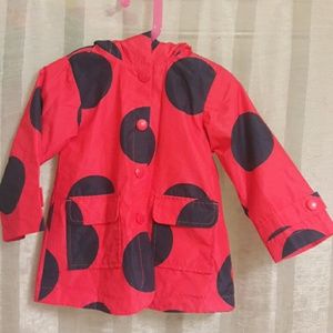 Lady bug Rain jacket 2t